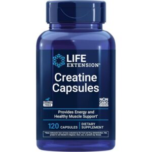 Life Extension Capsules de créatine, 120 capsules