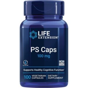Life Extension Capsules de phosphatidylsérine, 100 mg, 100 capsules