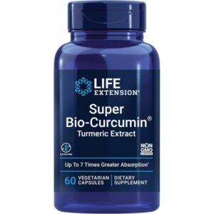 Life Extension Super Bio-Curcumin, Extrait de curcuma, 60 capsules végétariennes