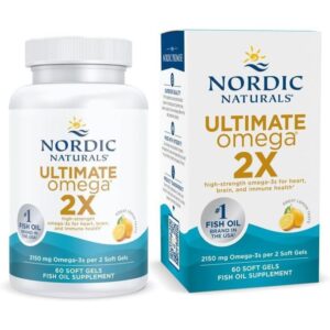 Nordic Naturals Nordic Naturals, Ultimate Omega® 2X, Citron 2150mg, 60 capsules molles