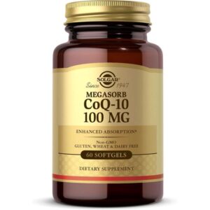 Solgar Megasorb CoQ-10, 100 mg, 60 capsules molles