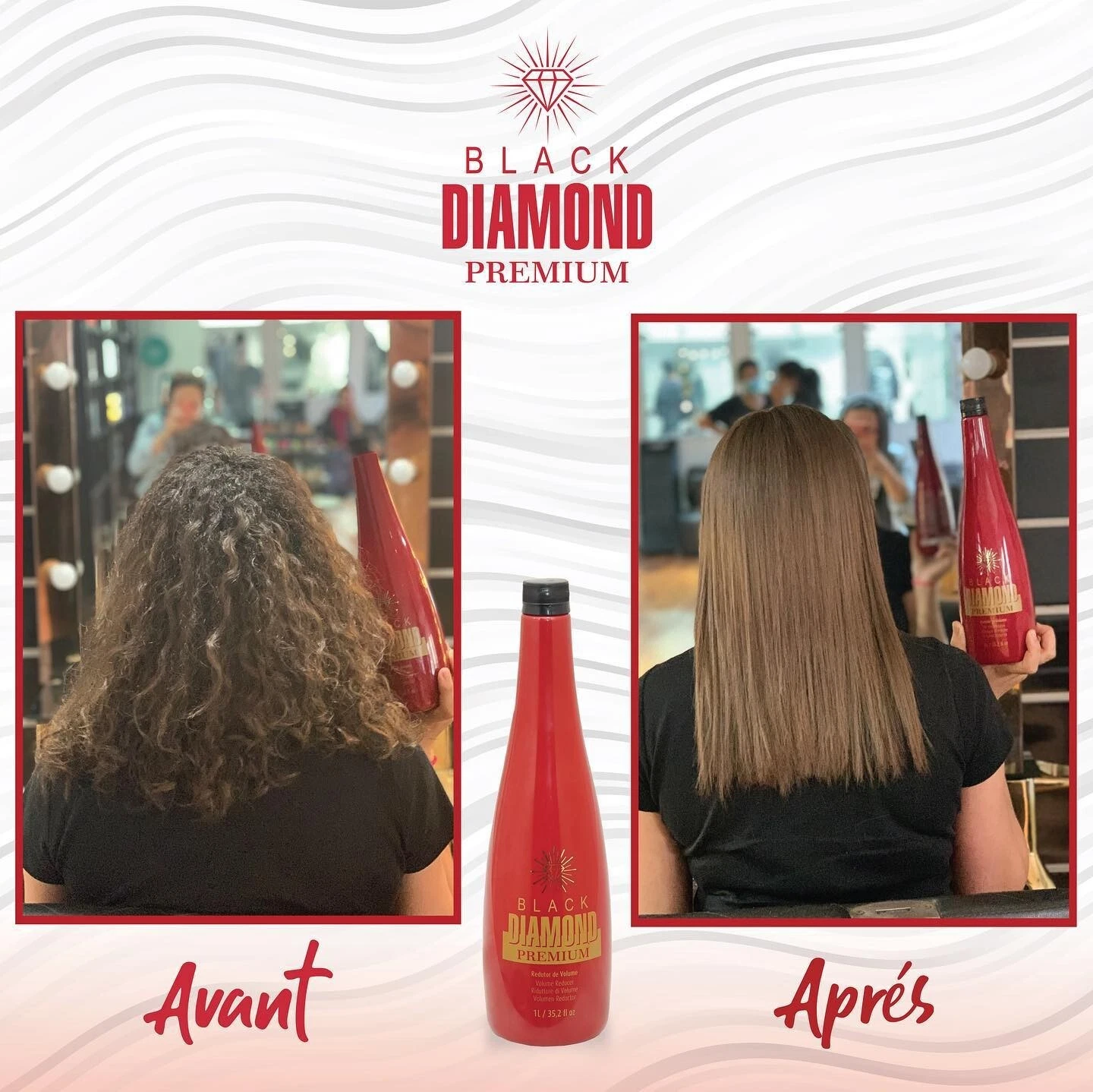 Black Diamond Protein Red Smoothing Treatment 1000 ml – Image 2