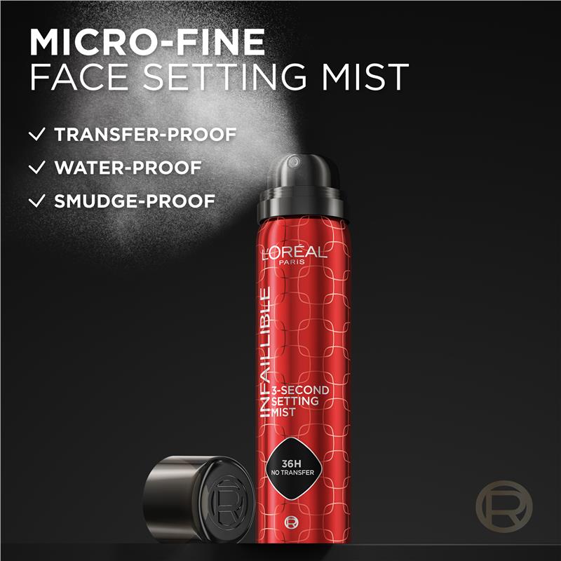 L'Oréal Paris Spray Fixateur de Maquillage 75 ml - صورة 3