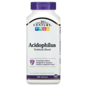 21st Century Acidophilus Probiotiques 150 Capsules