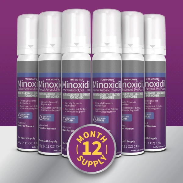 Kirkland Minoxidil 5% Foam For Women – Image 3