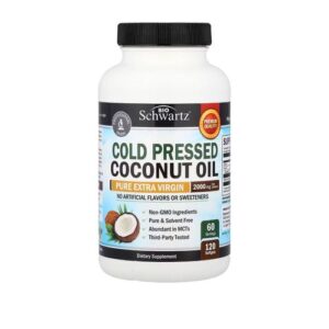 BioSchwartz Huile de Coco Bio 2000 mg