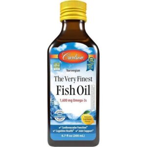 Carlson Fish Oil Oméga-3 Citron 200 ml