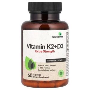 FutureBiotics Vitamine D3 10 000 UI + K2 MK7