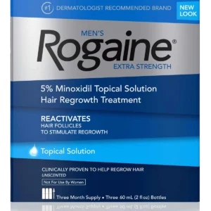 Rogaine Minoxidil 5% Homme Solution Liquide