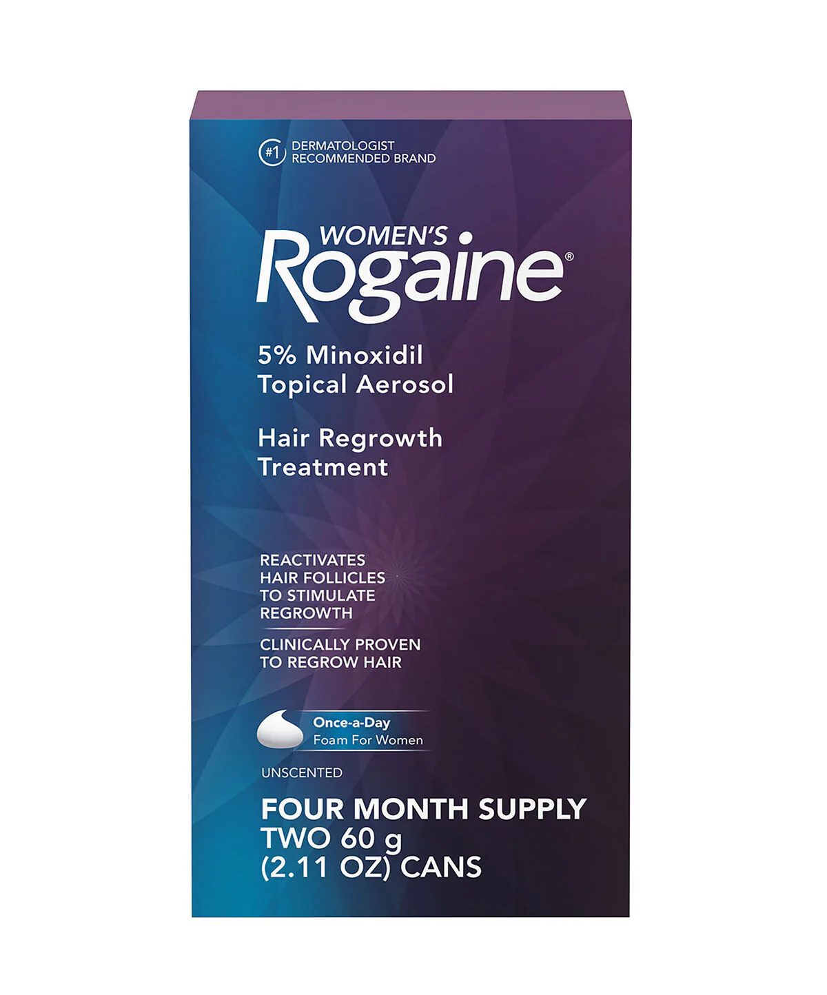 Rogaine Minoxidil 5% for Women Foam