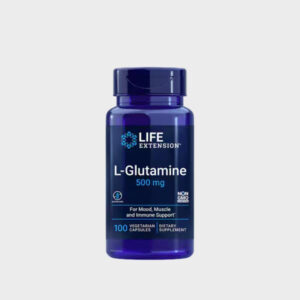Life Extension L-Glutamine 500 mg 100 Capsules