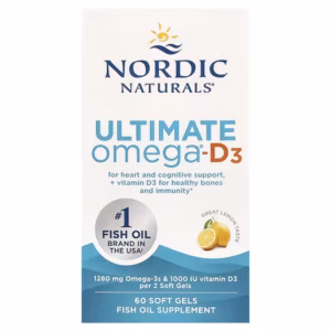 Nordic Naturals Omega-D3 Citron 60 Softgels