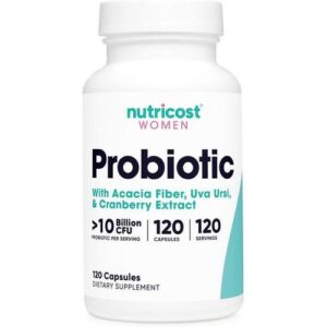 Nutricost Probiotic 10 Billion CFU Femme 120 Caps