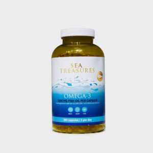 Sea Treasures Omega 3 Fish Oil 1000 mg 300 Capsules