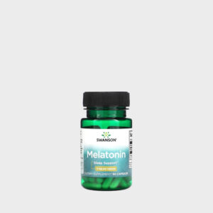 Swanson Mélatonine 3 mg 60 Capsules