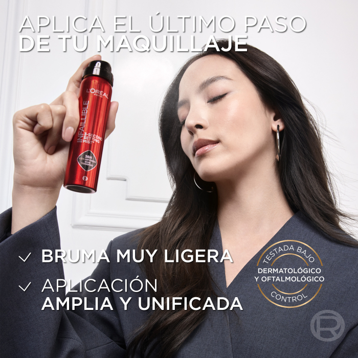 L’Oréal Paris Spray Fixateur de Maquillage 150 ml – Image 2