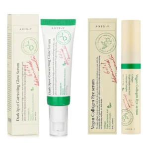AXIS-Y Vegan Collagen Eye Serum 10 ml & Dark Spot Correcting Glow Serum 50 ml