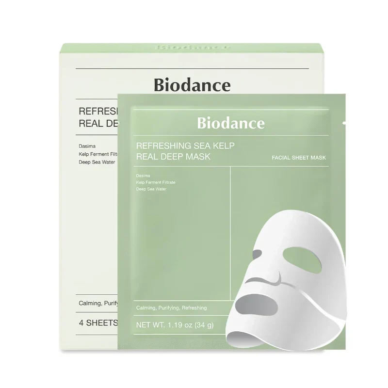 Biodance Refreshing Sea Kelp Real Deep Mask 4 Unités