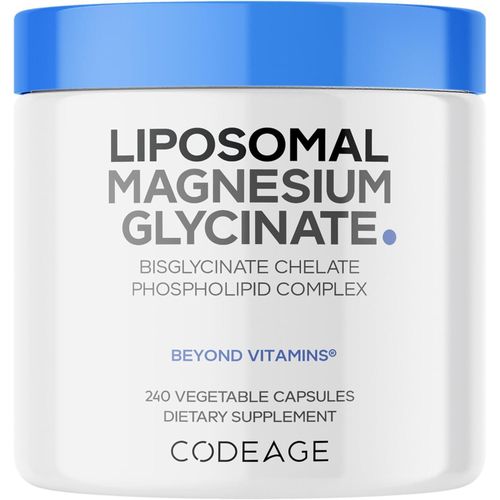 Codeage Glycinate de Magnésium Liposomal 240 Capsules