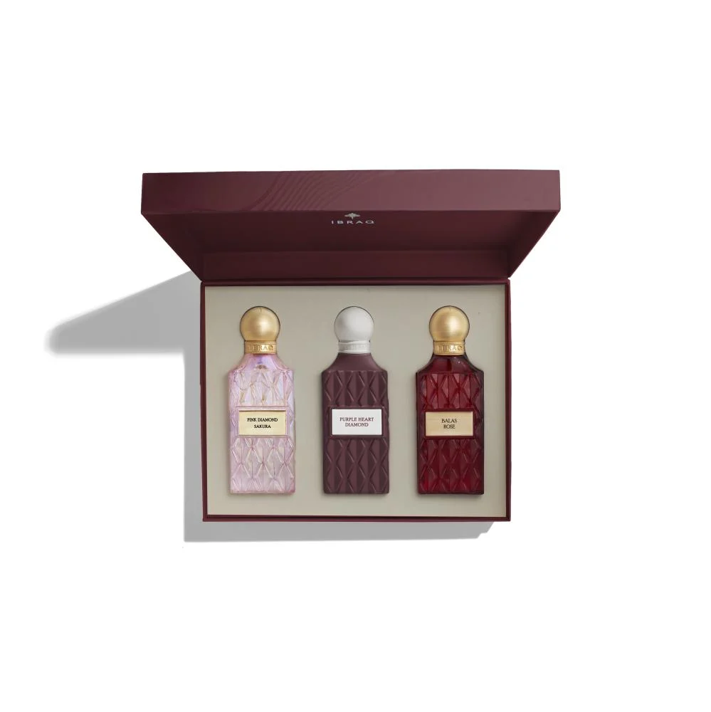 IBRAQ Coffret Diamond Maroon Box - صورة 3