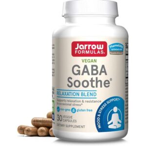 Jarrow Formulas GABA Soothe 30 Capsules