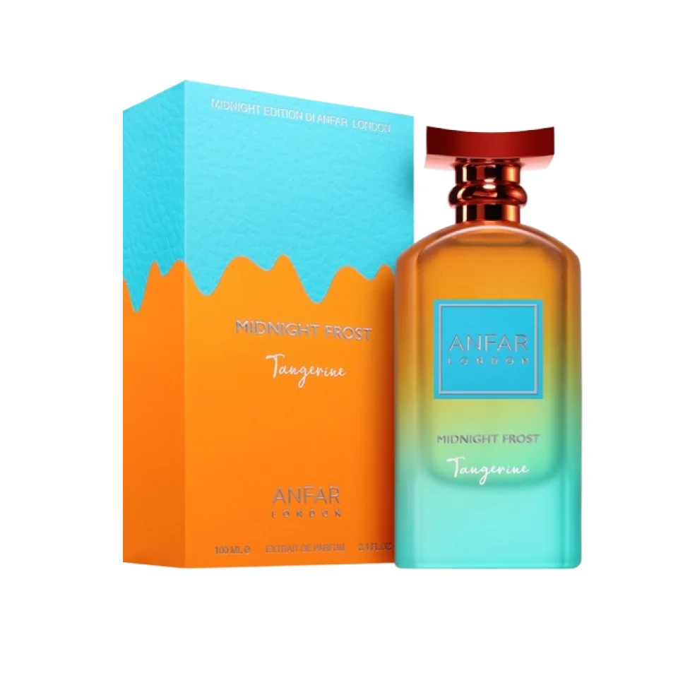 Anfar London Midnight Frost Tangerine Unisex Perfume 100ml – Image 3