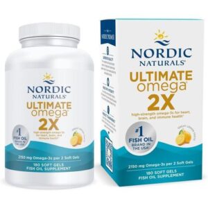 Nordic Naturals Ultimate Omega 2X 2150 mg 180 Capsules