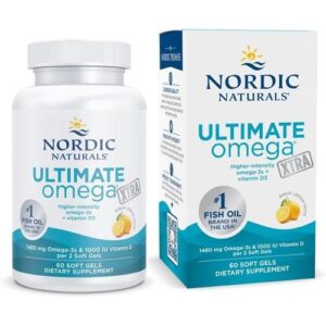 Nordic Naturals Ultimate Omega Xtra 1480 mg Citron 60 Capsules
