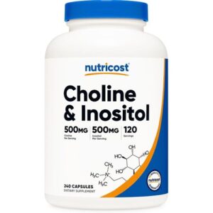 Nutricost Choline & Inositol 240 Capsules