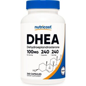 Nutricost DHEA 100 mg 240 Capsules
