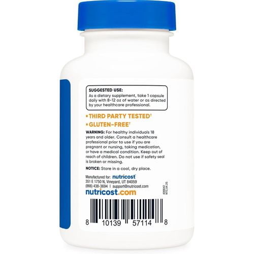 Nutricost Lactoferrine 300 mg 60 Capsules – Image 2