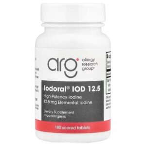 Optimox Iodoral Iode Iodure de Potassium 180 Comprimés