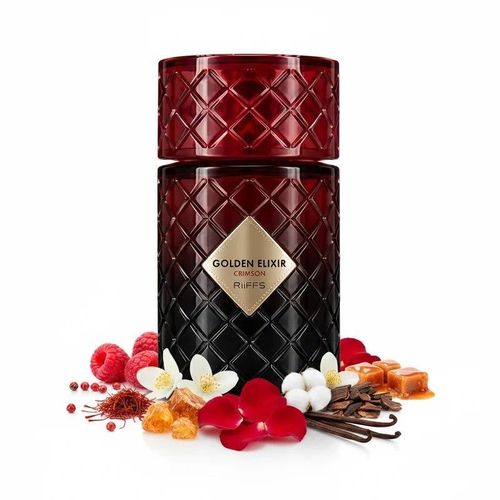 RiiFFS Golden Elixir Crimson Extrait de Parfum Unisexe 100ml – Image 2