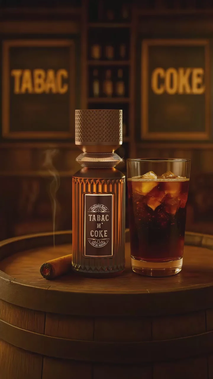 Tabac N’ Coke Fragrance World Men’s Perfume 100ml – Image 3