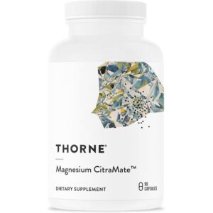 Thorne CitraMate de Magnésium 135 mg 90 Capsules